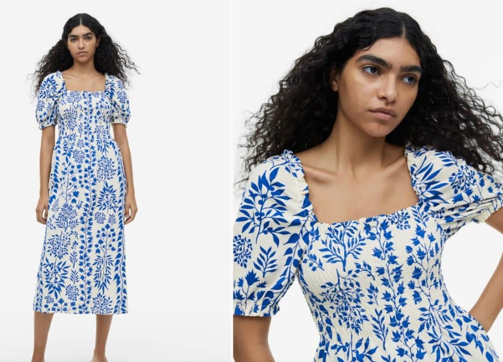 H&M tira la casa por la ventana con unos vestidos de primavera que ni Primark 86 Vestido fruncido de punto de H&M
