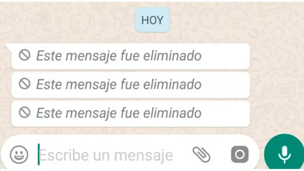 Cómo poder leer un mensaje eliminado de WhatsApp