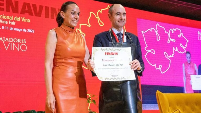 Juan Manuel del Rey, propietario de Corral de la Morería, nombrado Embajador del Vino de España
