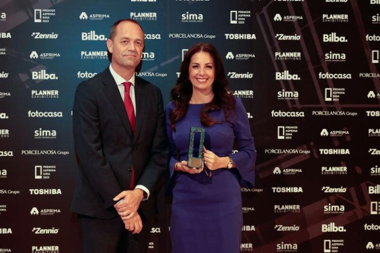Aedas Homes, galardonada en los Premios Asprima-SIMA 2023 por su política de ESG y de innovación comercial