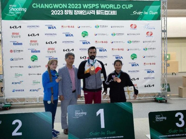 Juan Antonio Saavedra da a España la primera plaza en tiro para los Juegos Paralímpicos de París 2024