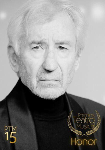 La industria de los musicales premia a José Sacristán