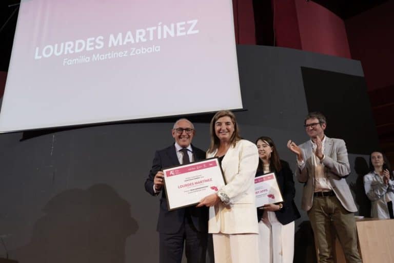 Lourdes Martínez Zabala, premio Gran Emprendedor de Álava en reconocimiento a su trayectoria empresarial