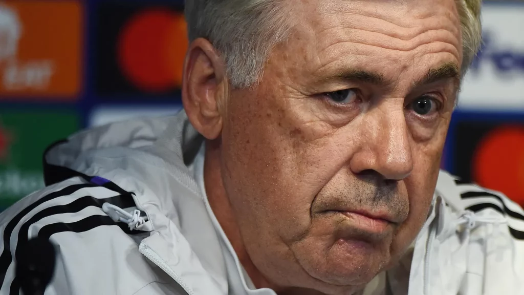 Ancelotti está en la cuerda floja