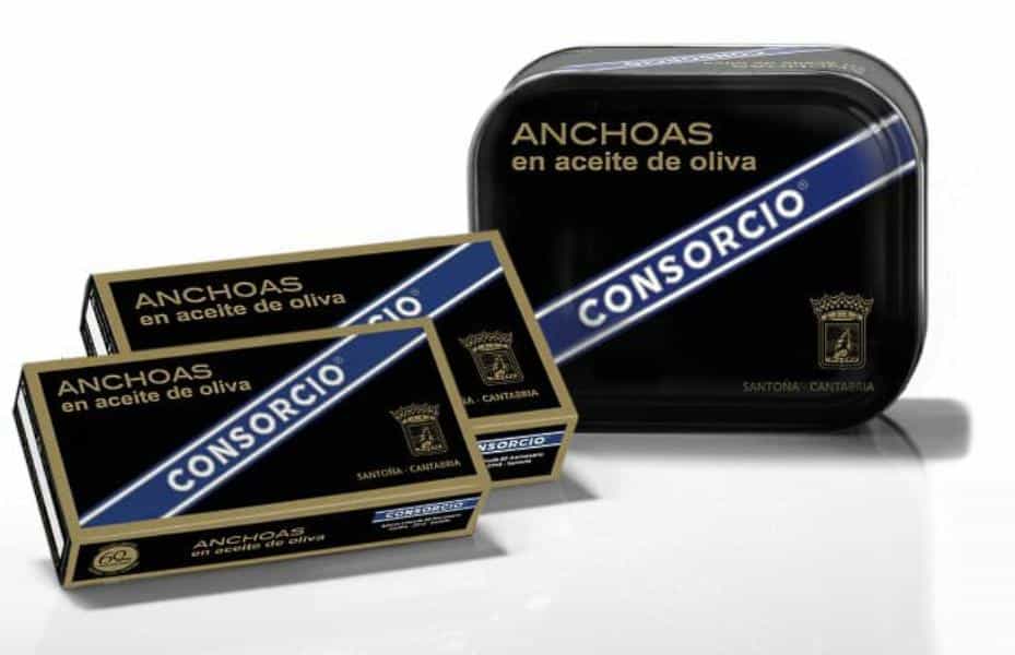 Anchoas Consorcio, según la OCU han reducido el peso de 29 a 23 gramos