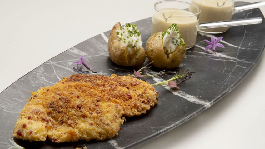 Así hace Martín Berasategui un escalope de pollo insuperable