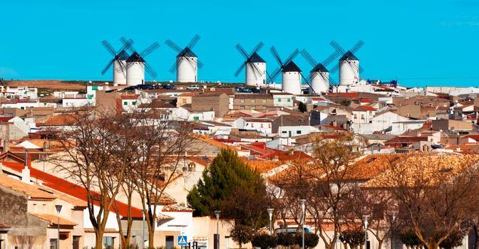 Campo de Criptana en Ciudad Real