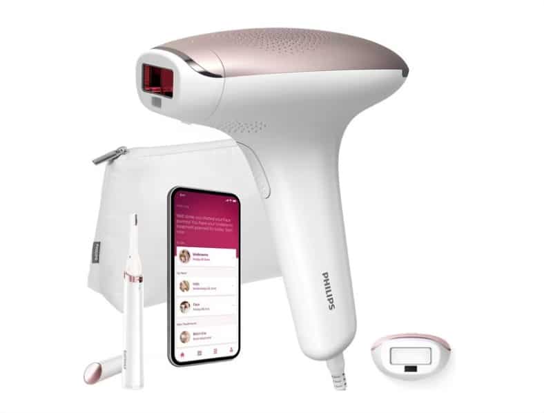 Depiladora IPL Philips Lumea Serie 7000 luz pulsada cuerpo 1 cabezal