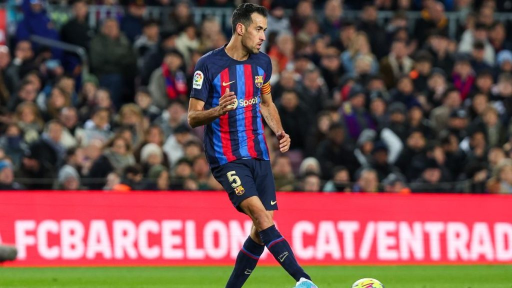 El FC Barcelona esperaba un final así con Sergio Busquets