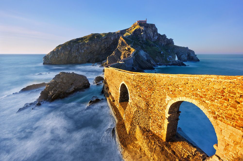 Ermita de San Juan de Gaztelugatxe en Vizcaya