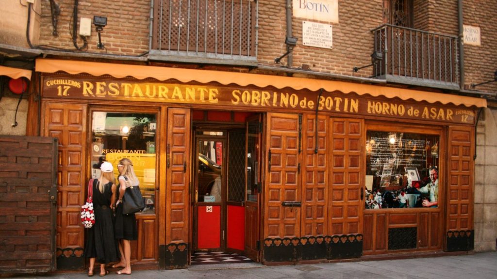 Botin, el restaurante más antiguo del mundo y está en Madrid