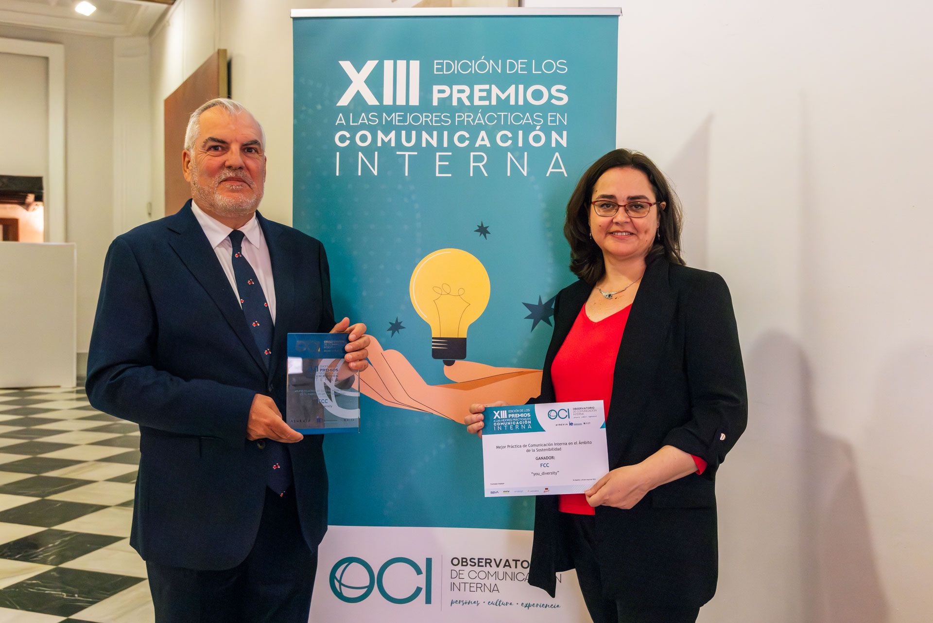 FCC recibe el premio a la mejor prctica de comunicacin interna por su proyecto You diversity