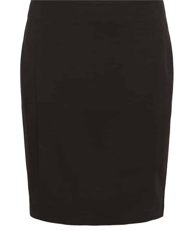 Falda corta costuras