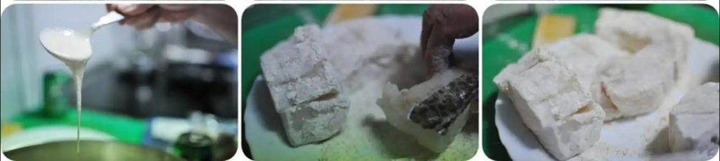 Preparación de la receta de fish and chips