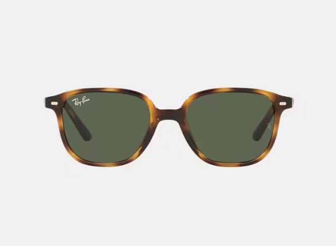 Gafas de sol infantiles cuadradas en tono havana