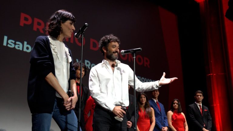 Isabel Peña y Rodrigo Sorogoyen reciben el Premio de Honor del Festival de Cortometrajes AdN