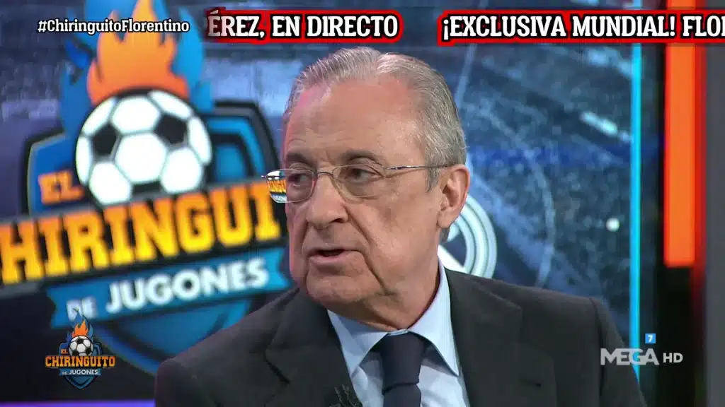 Josep Pedrerol intuye que Florentino está enfadado con El Chiringuito