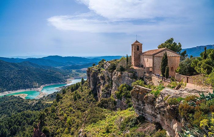 La iglesia de Siurana de Prades en Tarragona