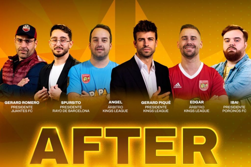 La nube gris con los salarios de la Kings League