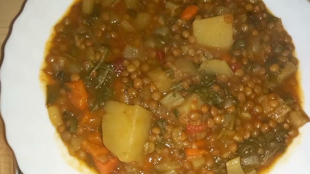 Una receta saludable, porque en las lentejas con acelgas puedes bajar las calorías