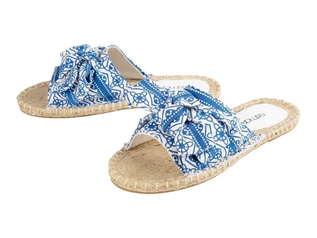 Lidl - Chancletas con lazo para mujer