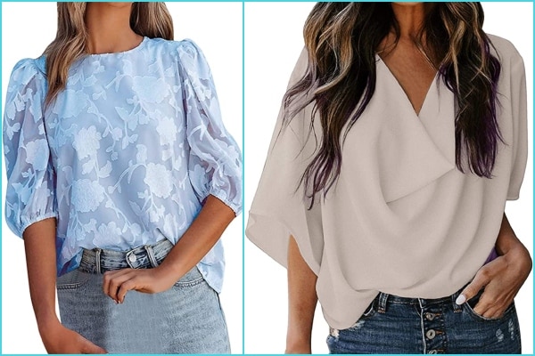 Ocho blusas fluidas de Amazon para crearte los mejores looks esta primavera 