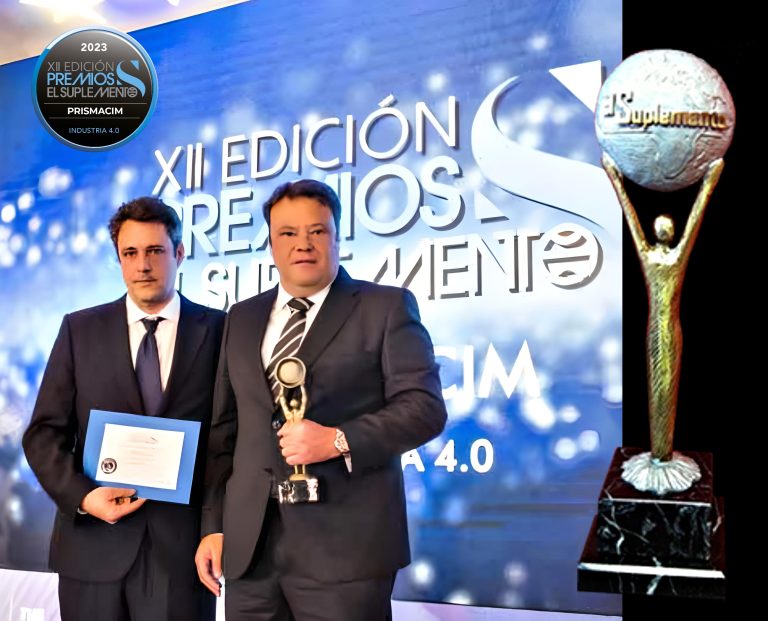 PRISMACIM recibe el galardón como mejor empresa de la Industria 4.0 en los Premios Nacionales El Suplemento