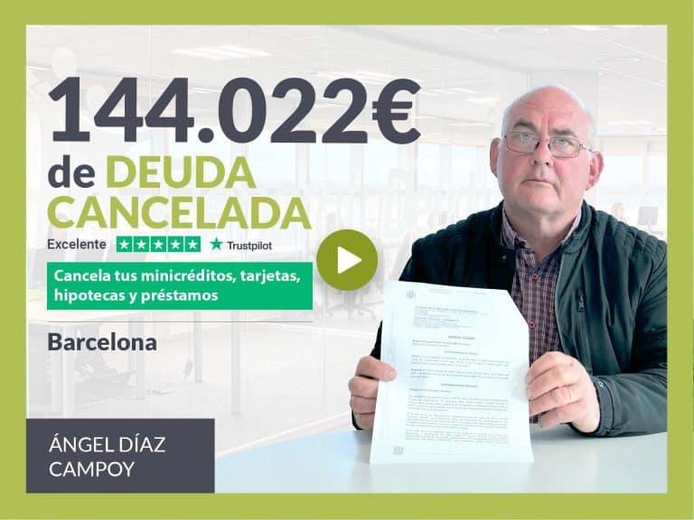 Repara tu Deuda Abogados cancela 144.022€ en Barcelona (Cataluña) con la Ley de Segunda Oportunidad