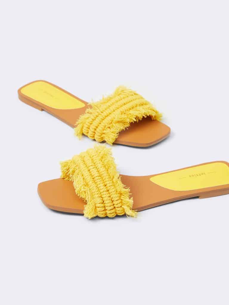 Sandalias desflecadas de Lesfties