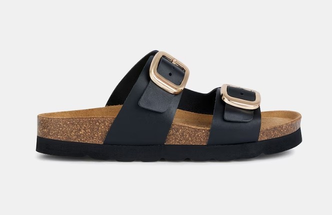 Las sandalias planas de tiras de El Corte Inglés que no te quitarás este verano 8 Sandalias planas de mujer con doble tira con hebilla