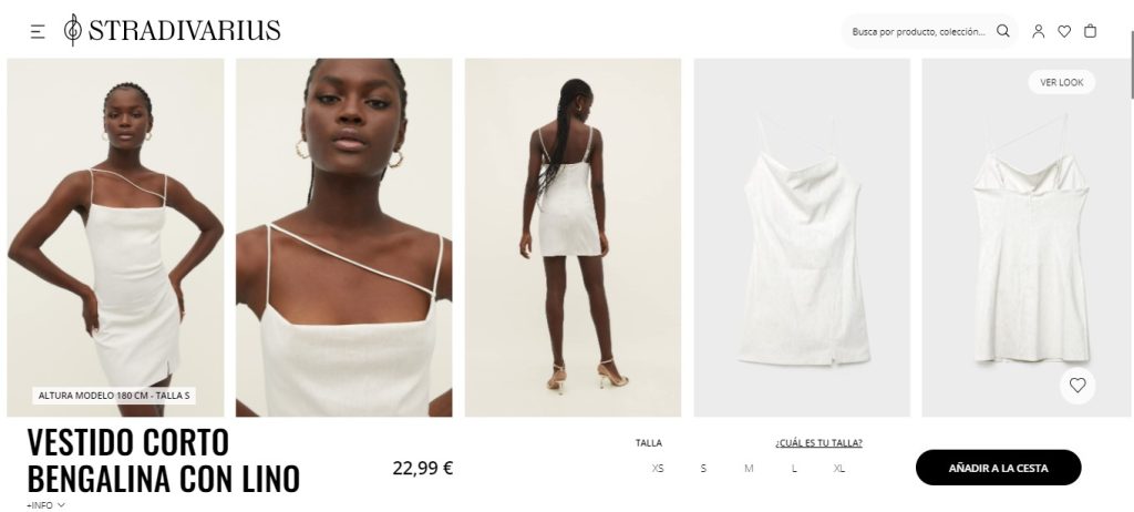 El diseño de este vestido es perfecto