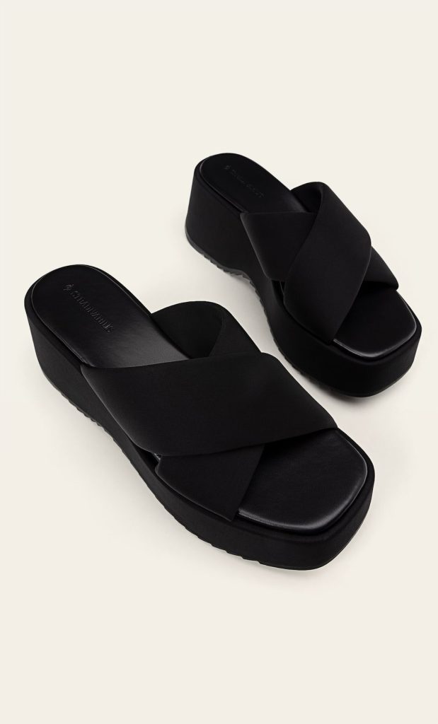 Stradivarius - Sandalias Plataforma Track