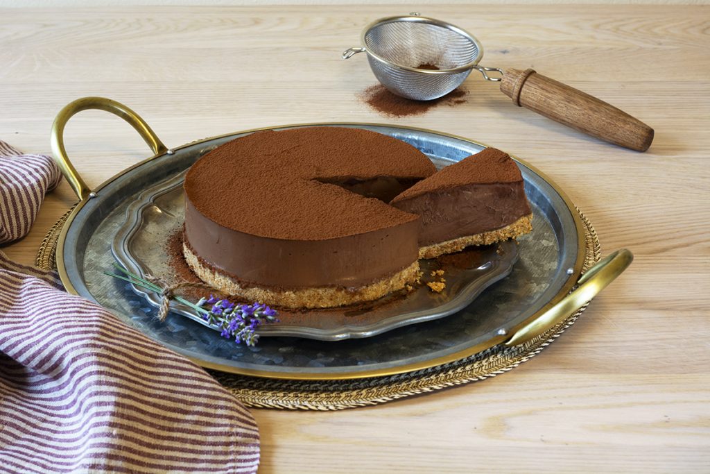 La deliciosa tarta de chocolate que puedes preparar sin encender el horno 80 Preparación de la base de galleta