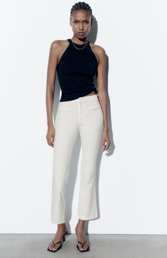 Pantalón mini flare