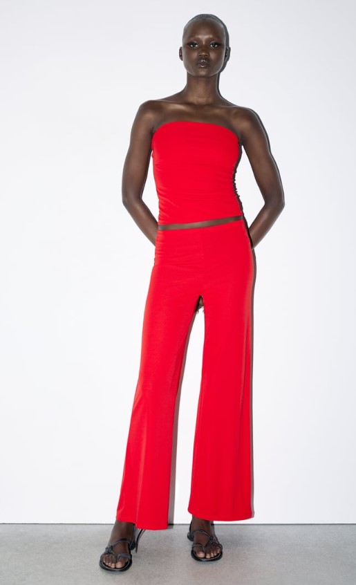 Pantalón fluido de Zara