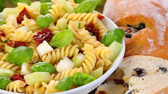 Ingredientes de la Ensalada Primavera
