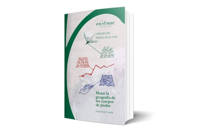 El primer poemario de la autora palentina Laura Sanz Corada, 'Matar la geografía de los cuerpos de piedra'