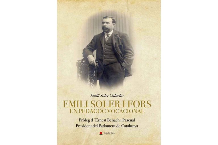 El libro ‘Emili Soler i Fors Un Pedagog Vocacional' recoge parte de la historia de Cataluña con las memorias del abuelo de su autor, Emili Soler Calucho