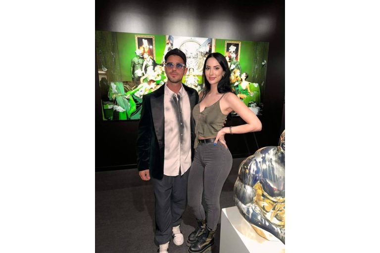 Patricia Castillo, la deslumbrante musa de la presentación de la colección 2023 de Philippe Shangti en Saint-Tropez