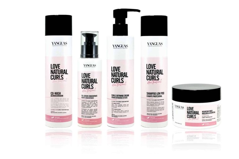La línea de Yanguas Professional especialmente diseñada para el cabello ondulado o rizado, Love Natural Curls