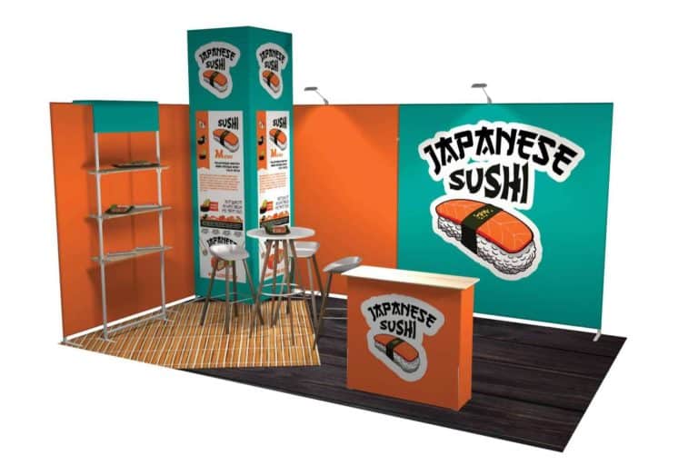 Olika Stands y las ventajas del stand desmontable para ferias