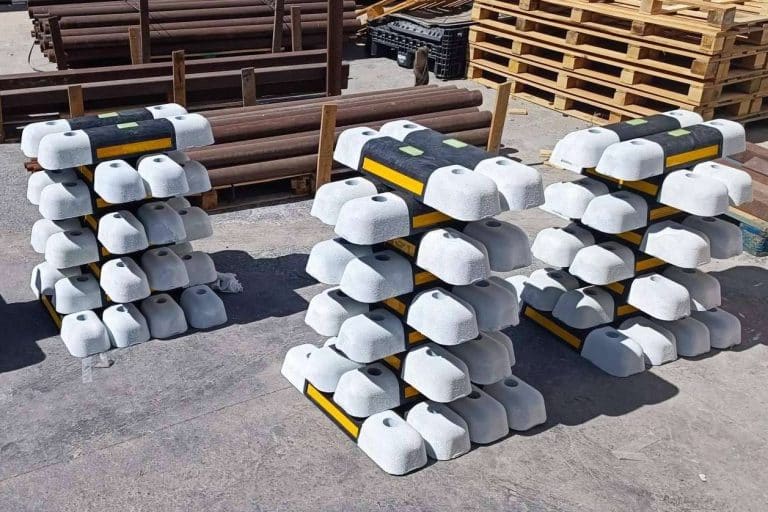 Abadecom y el suministro de separador de carril bici para Murcia