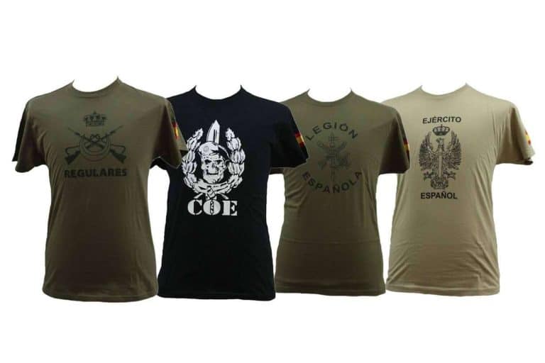 Las camisetas de temática militar de Tienda del Soldado, una tendencia que no pasa de moda