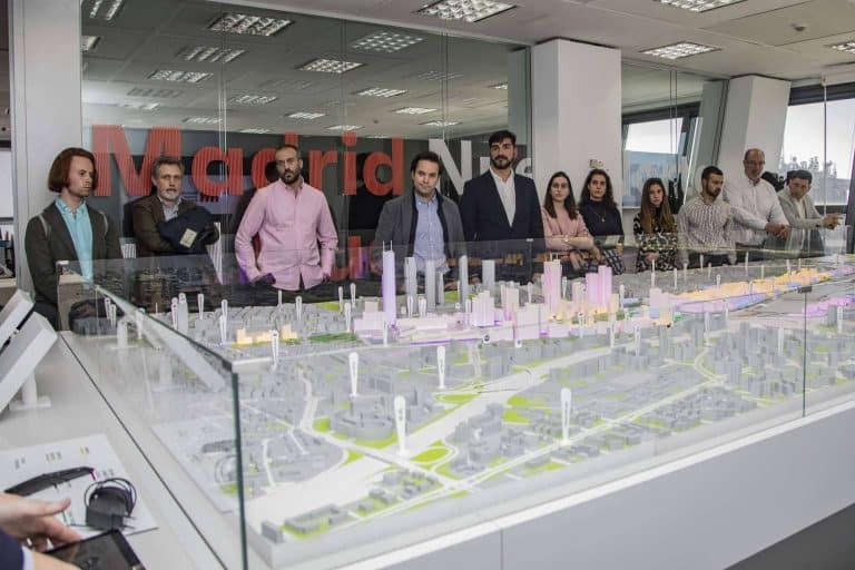 Visita al proyecto Crea Madrid Nuevo Norte, con la Real Estate Business School