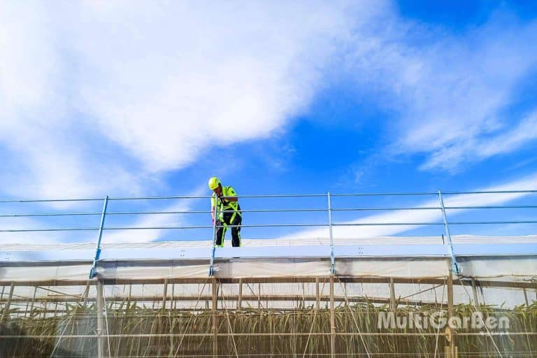 MultiGarBen ofrece sistemas de seguridad para la construcción y mantenimiento de invernaderos