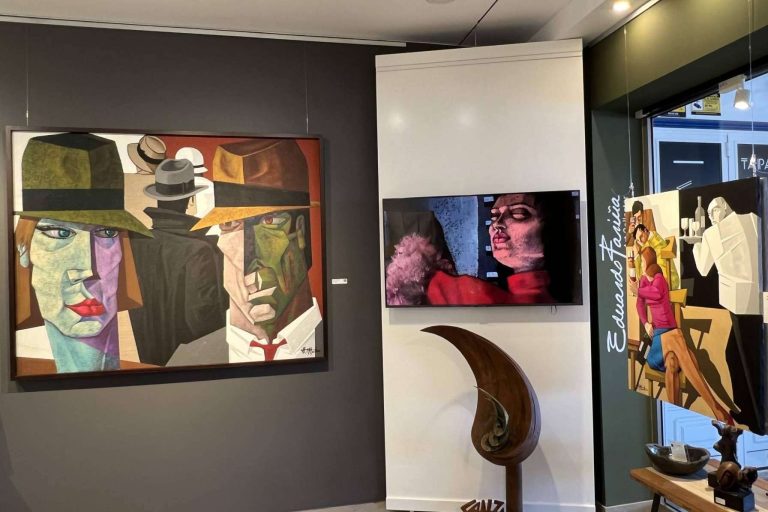 Lanzarote ART Gallery expone grandes obras del artista Alfredo Montaña