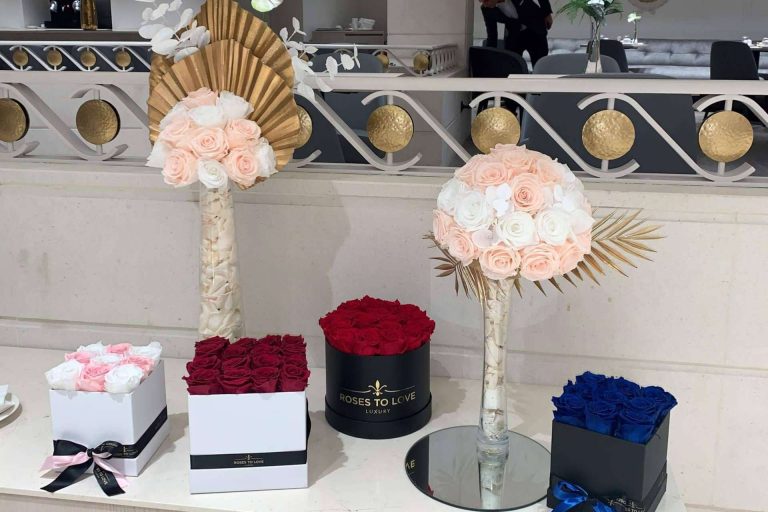 Roses To Love, una floristería con rosas preservadas para eventos privados