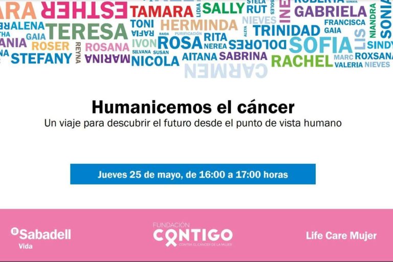 Webinar para apoyar la lucha contra el cáncer de mama, organizado por Sabadell Seguros y Fundación Contigo Contra el Cáncer de la Mujer