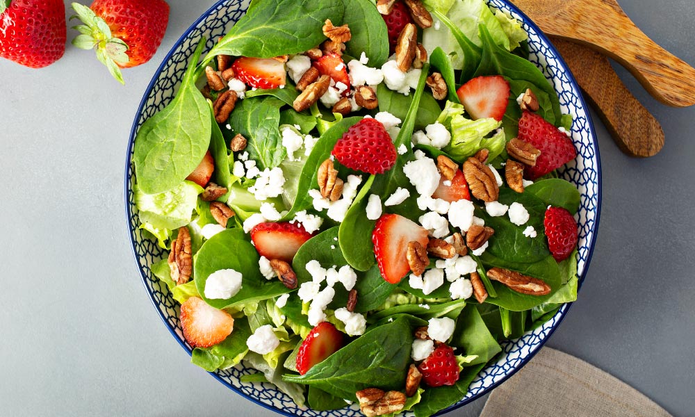 Cómo Hacer una Ensalada Primavera Nutritiva