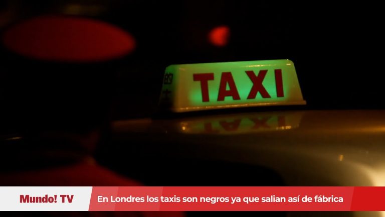 ¿Por qué los taxis en España tienen distinto color?